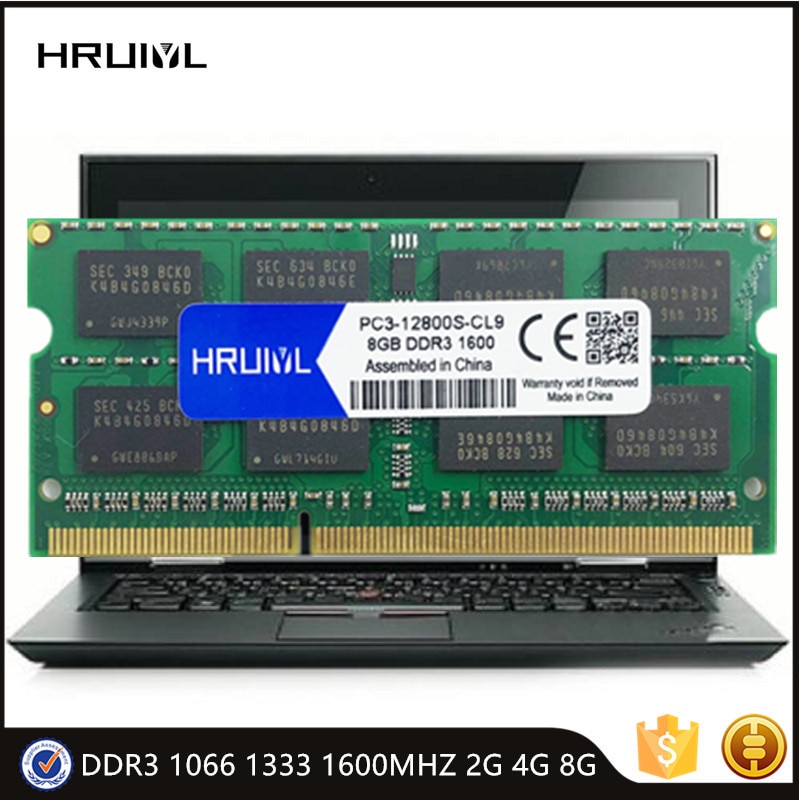 HRUIYL Ʈ ޸ DDR3 1066 1333 1600MHZ 2G 4GB 8..